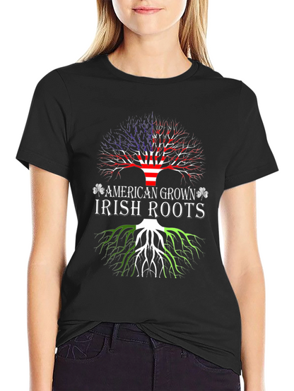 American Grown Irish Roots T-Shirt