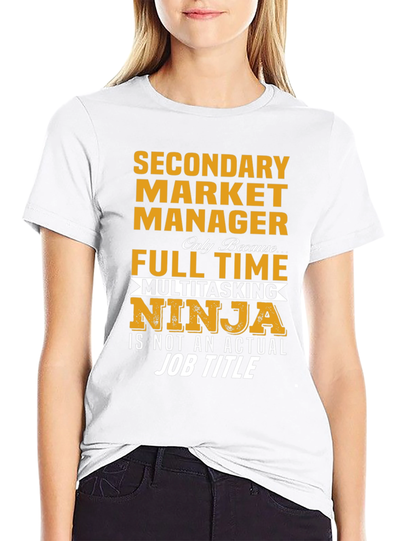 Funny Secondary Market Manager T-Shirt