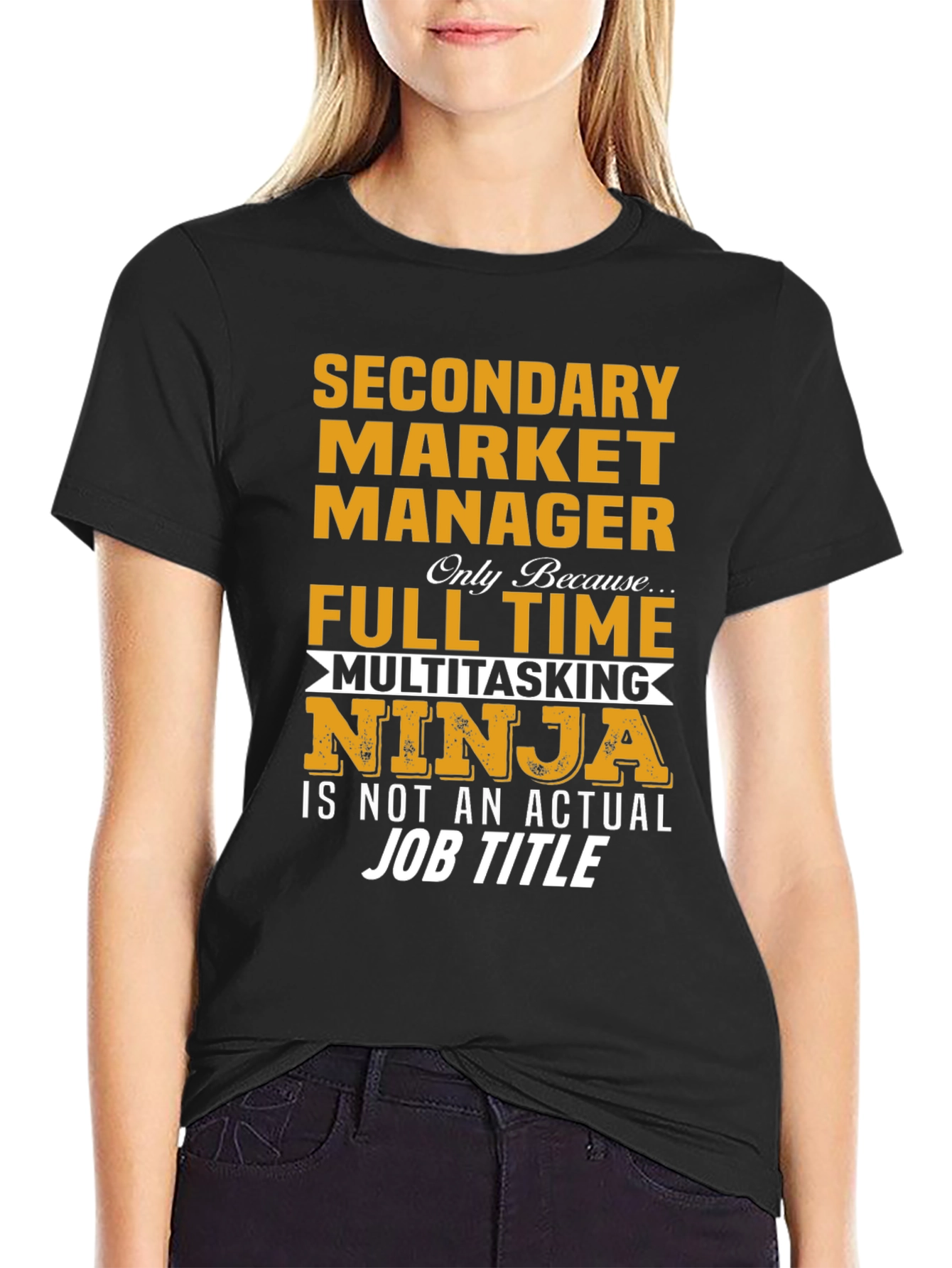 Funny Secondary Market Manager T-Shirt