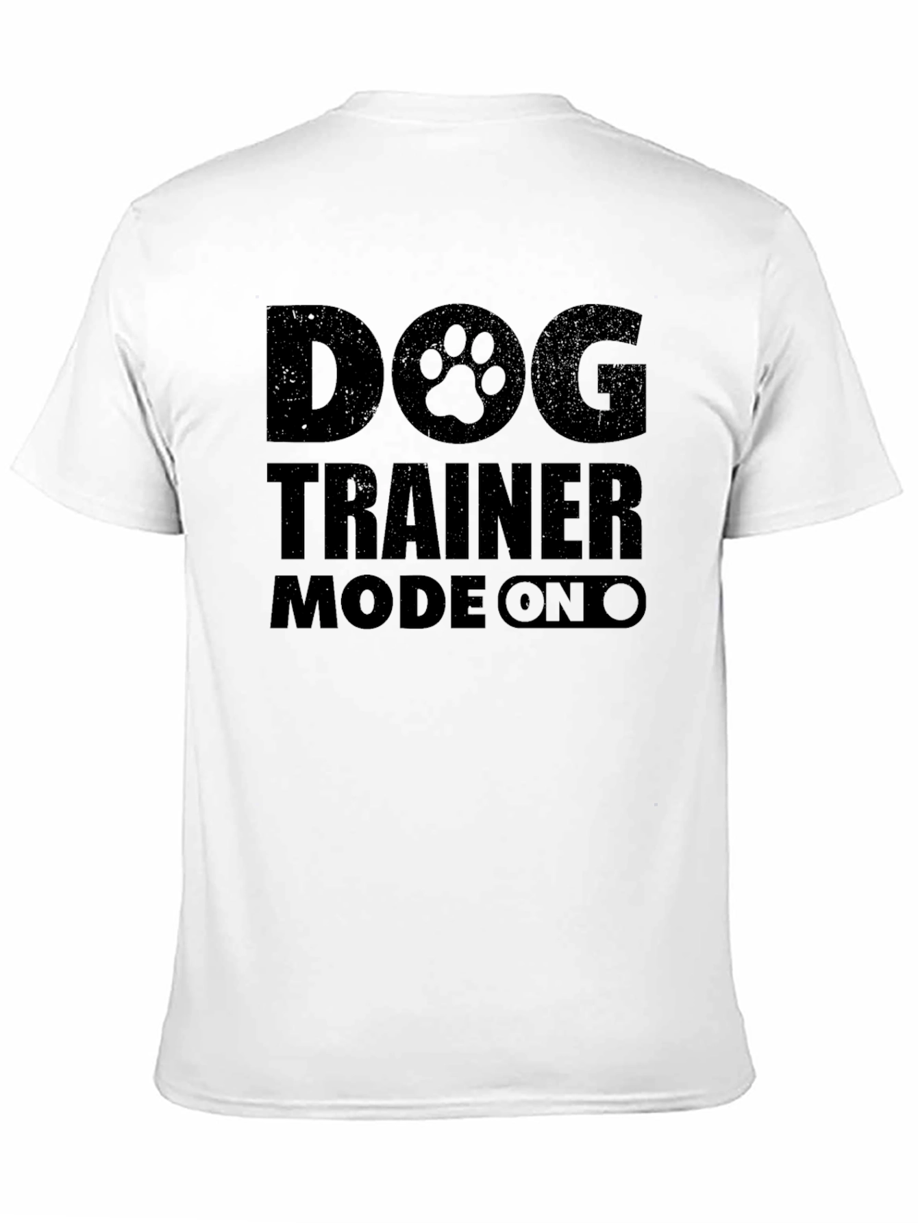 Dog Trainer Mode On T-Shirt - Black