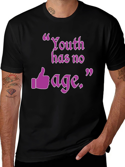 Youth Has No Age Graphic T-Shirt