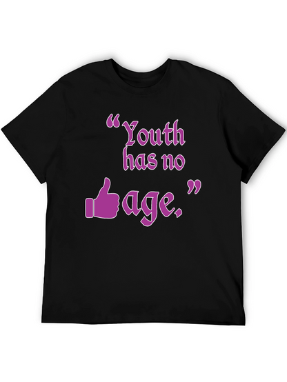 Youth Has No Age Graphic T-Shirt