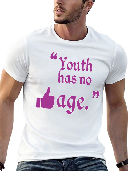 Youth Has No Age Graphic T-Shirt