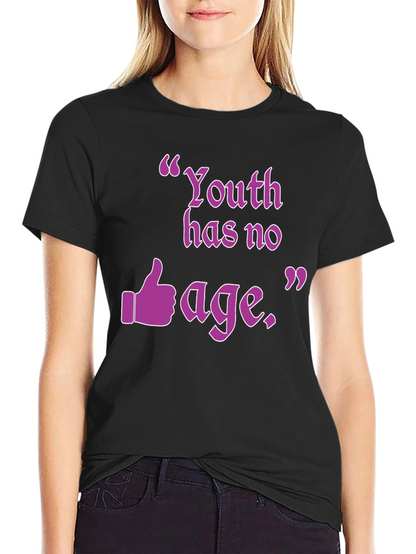 Youth Has No Age Graphic T-Shirt