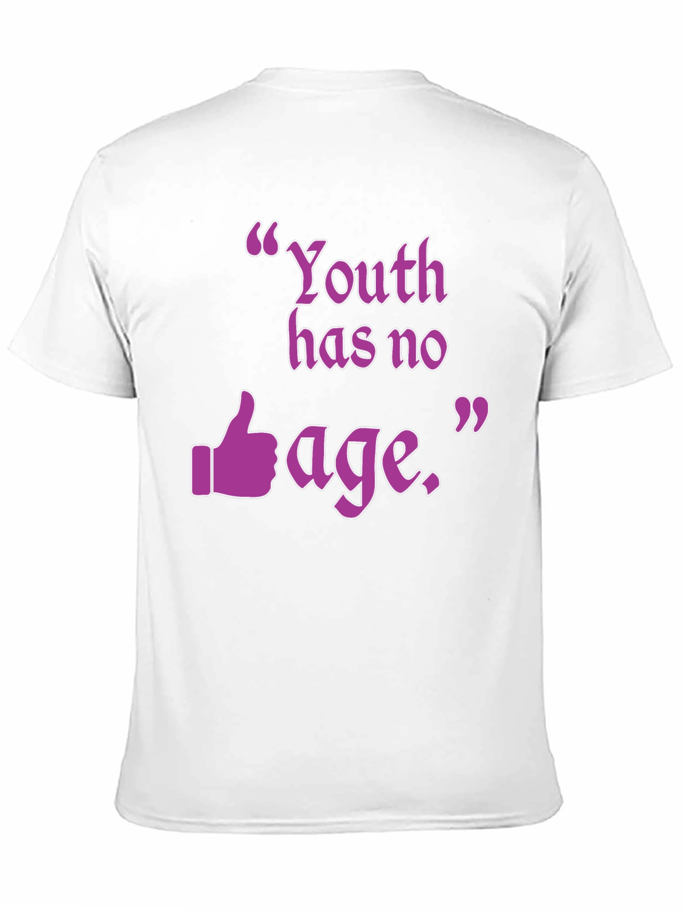 Youth Has No Age Graphic T-Shirt