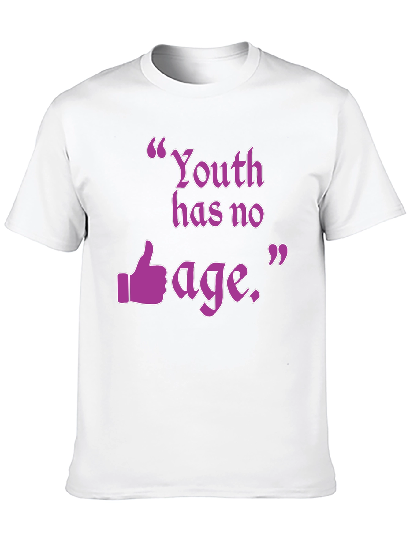 Youth Has No Age Graphic T-Shirt