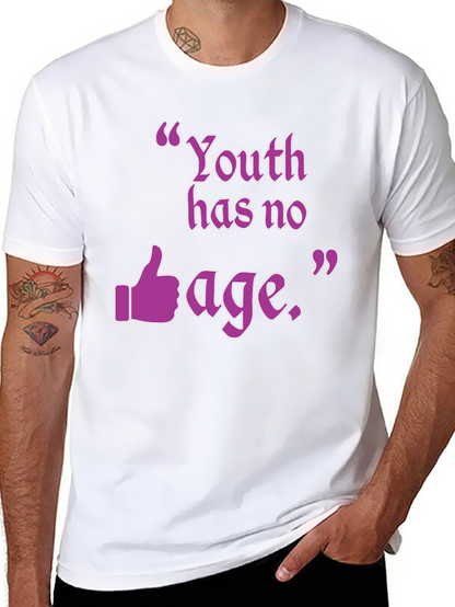 Youth Has No Age Graphic T-Shirt