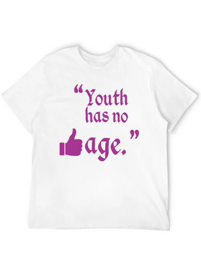 Youth Has No Age Graphic T-Shirt