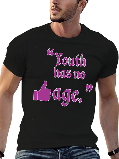 Youth Has No Age Graphic T-Shirt