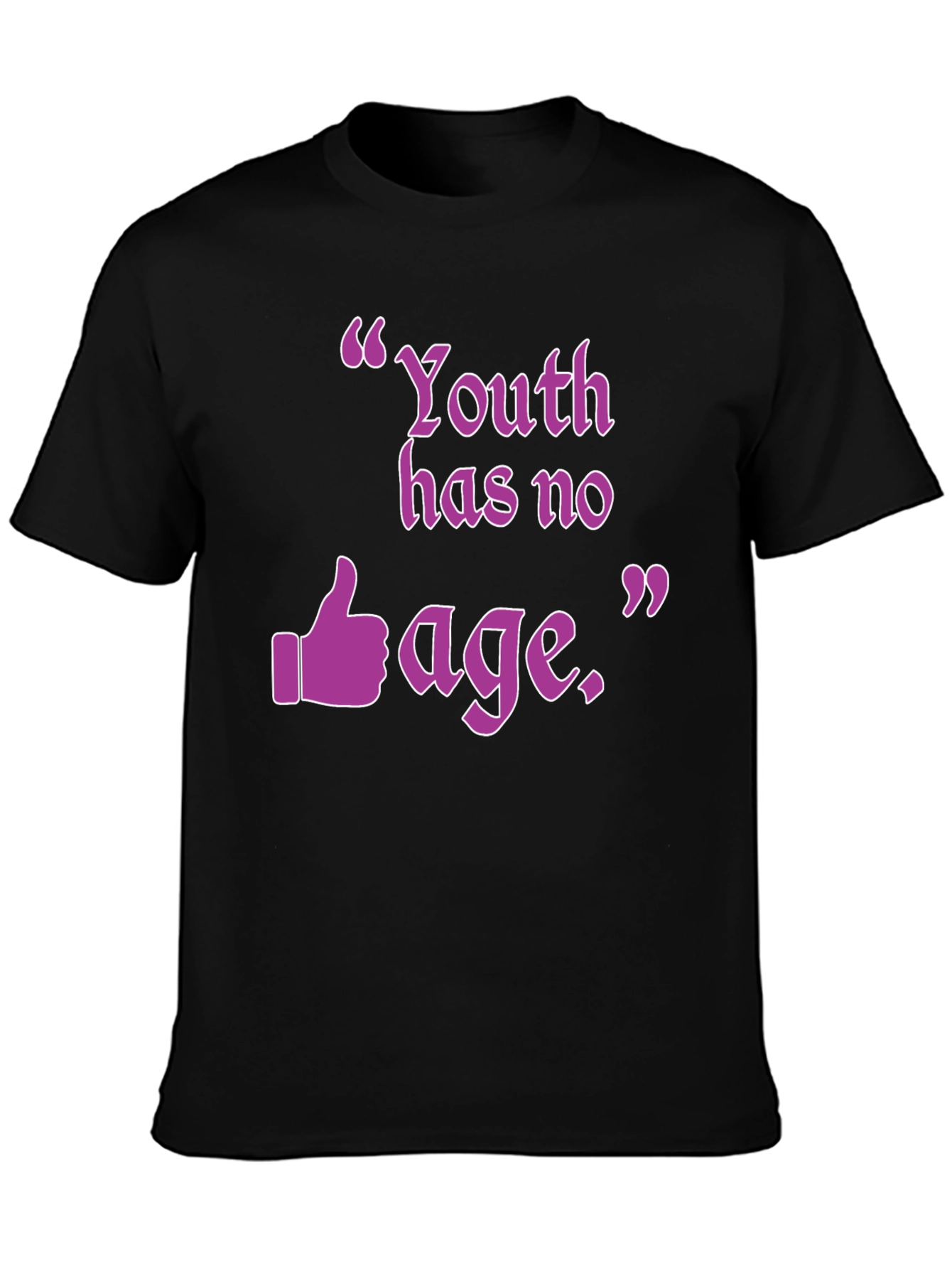 Youth Has No Age Graphic T-Shirt