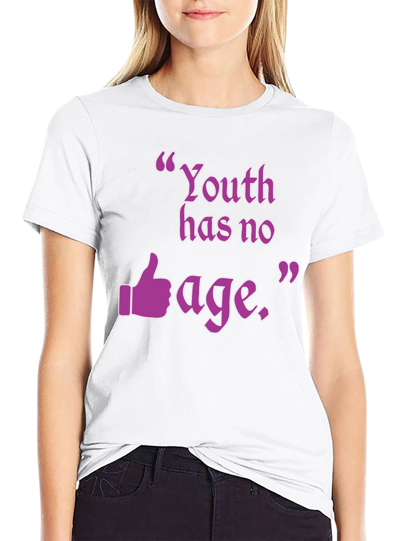 Youth Has No Age Graphic T-Shirt