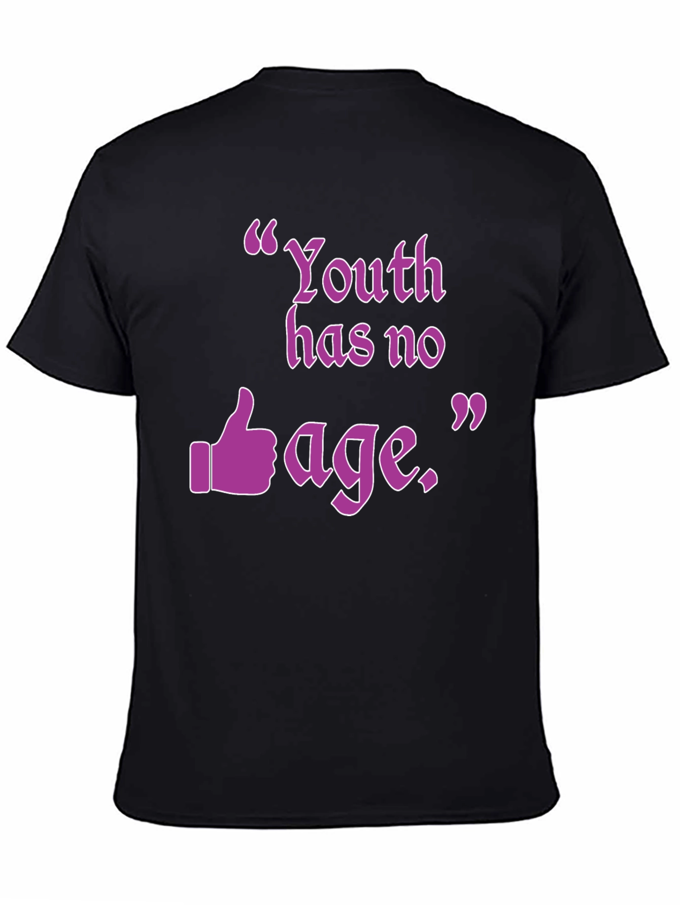 Youth Has No Age Graphic T-Shirt