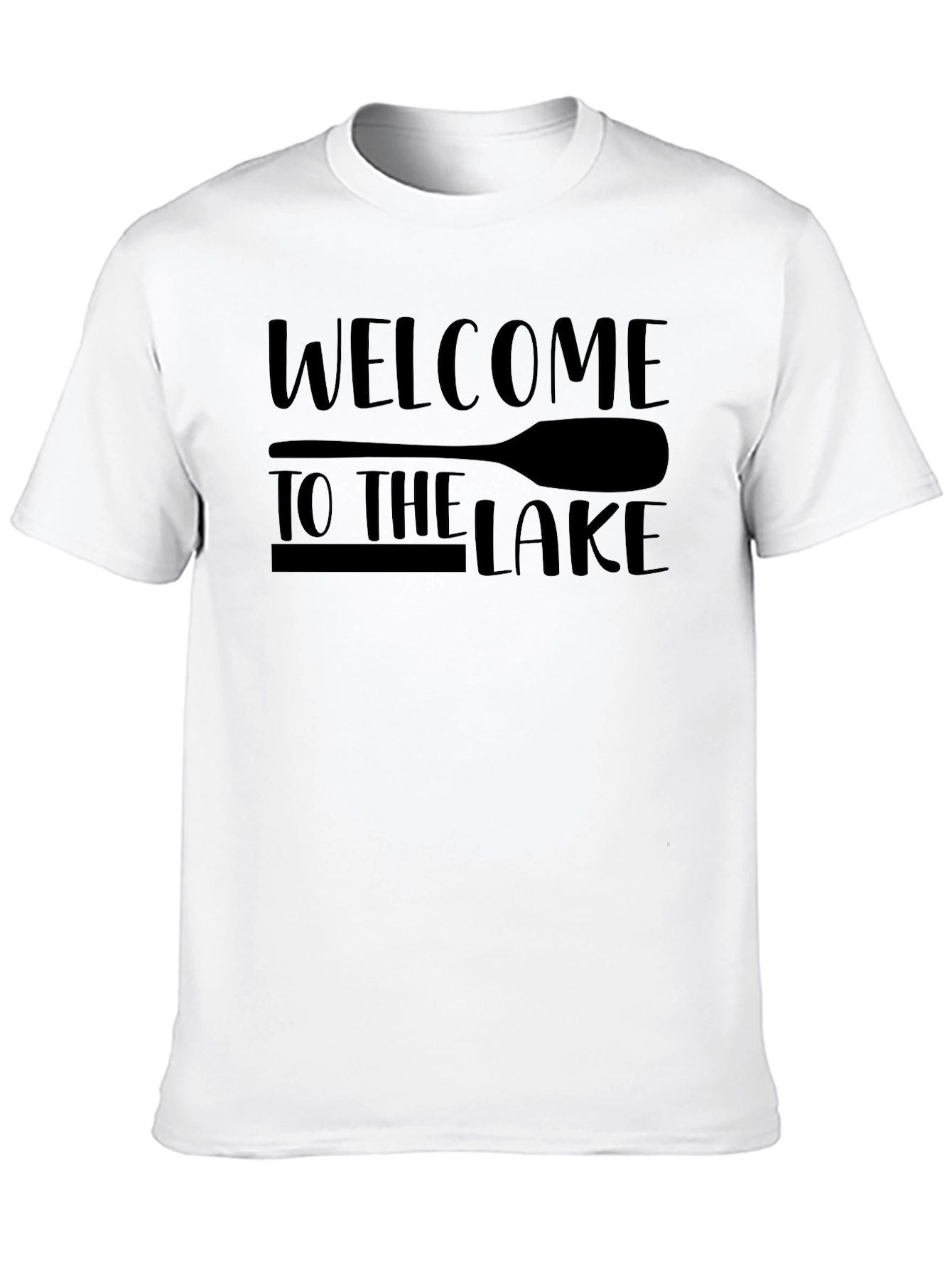 Welcome to the Lake Graphic Tee - Black