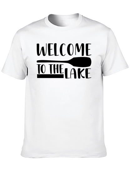 Welcome to the Lake Graphic Tee - Black