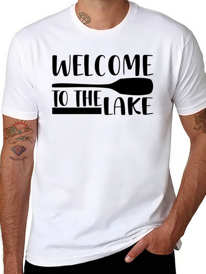 Welcome to the Lake Graphic Tee - Black