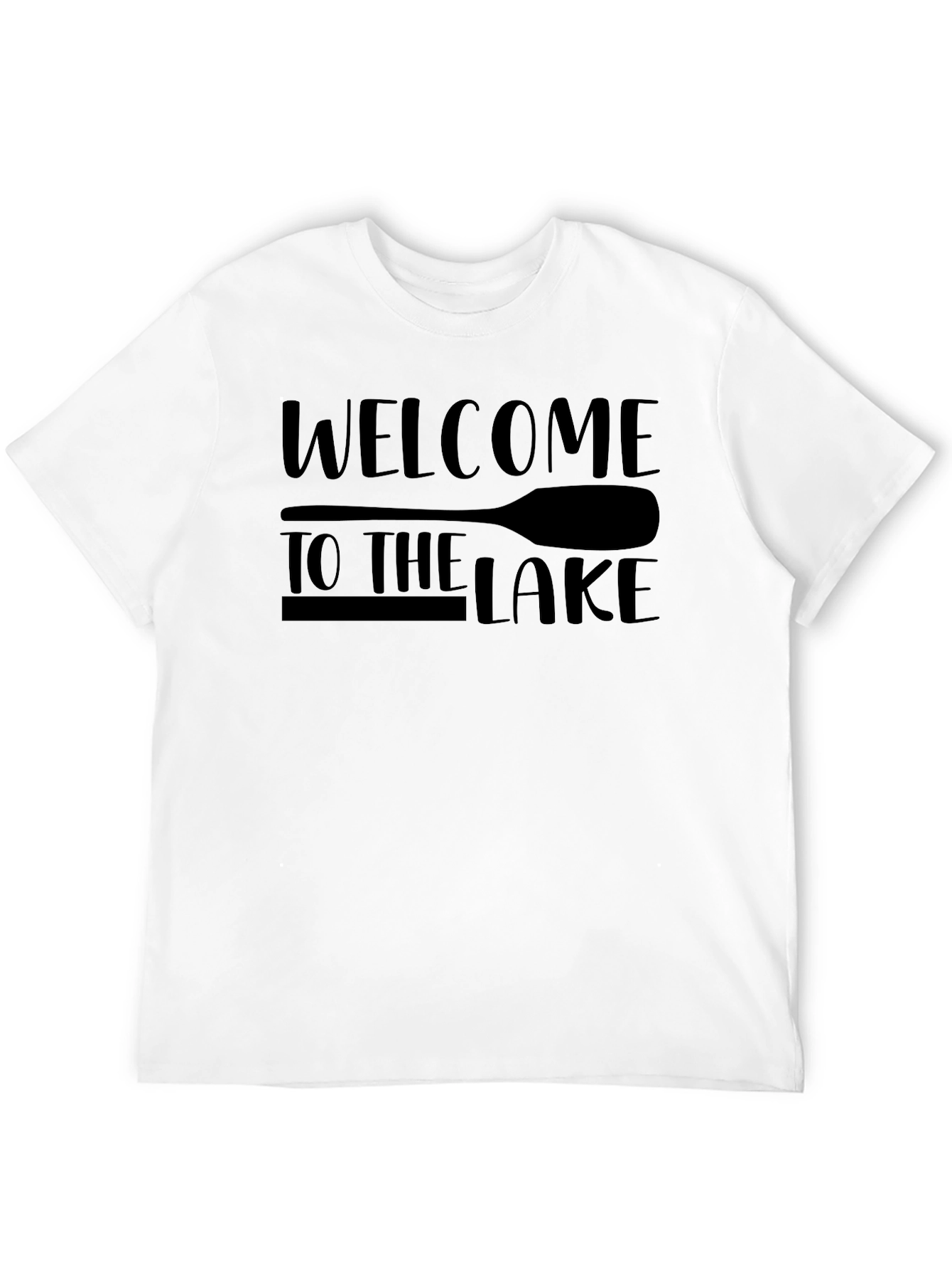 Welcome to the Lake Graphic Tee - Black