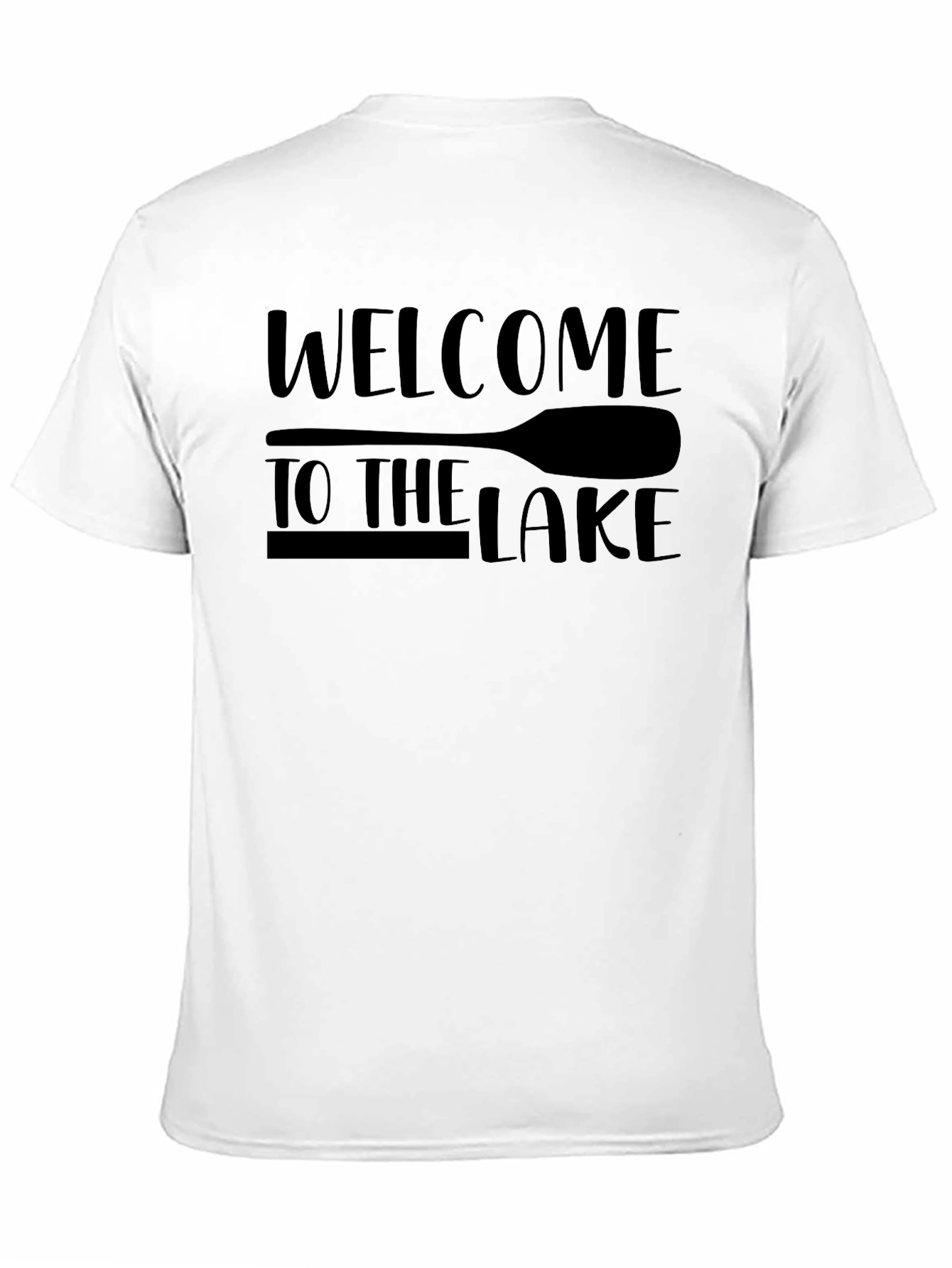Welcome to the Lake Graphic Tee - Black