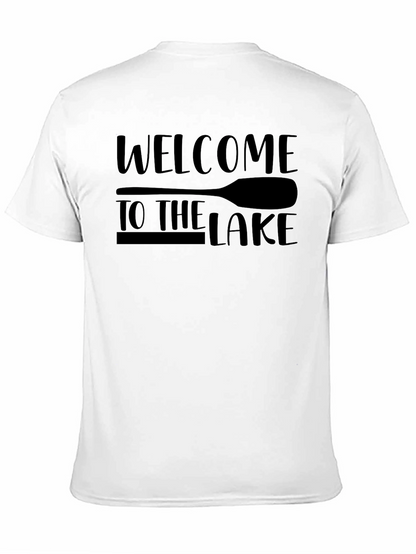 Welcome to the Lake Graphic Tee - Black