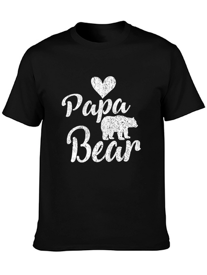 Papa Bear T-Shirt - Fathers Day Gift