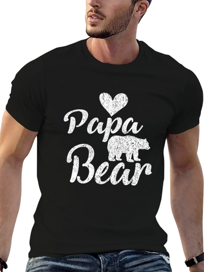 Papa Bear T-Shirt - Fathers Day Gift