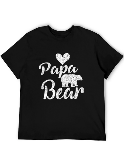 Papa Bear T-Shirt - Fathers Day Gift