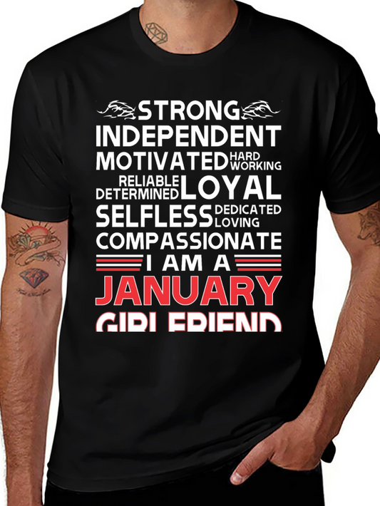 January Girl Friend T-Shirt