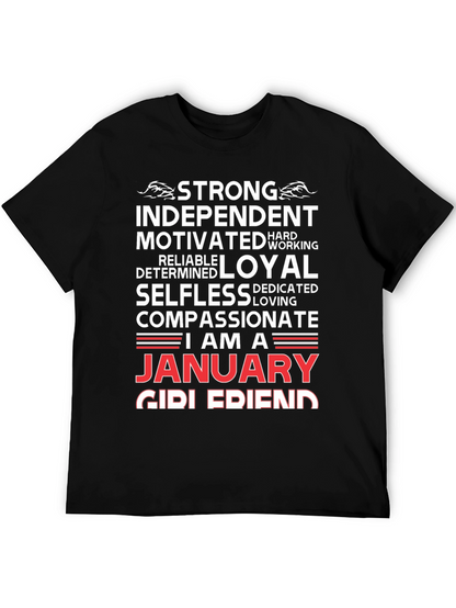 January Girl Friend T-Shirt