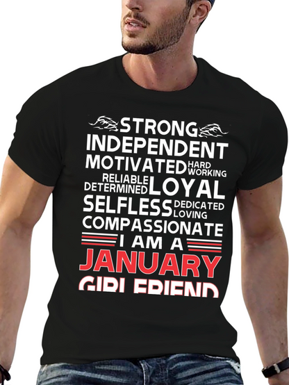 January Girl Friend T-Shirt