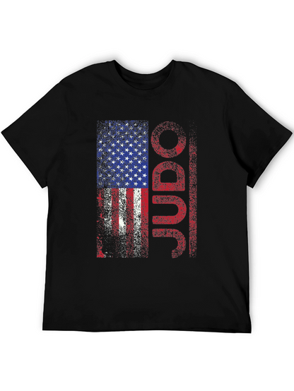 American Flag Judo T-Shirt