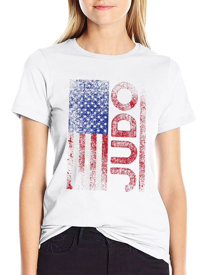 American Flag Judo T-Shirt