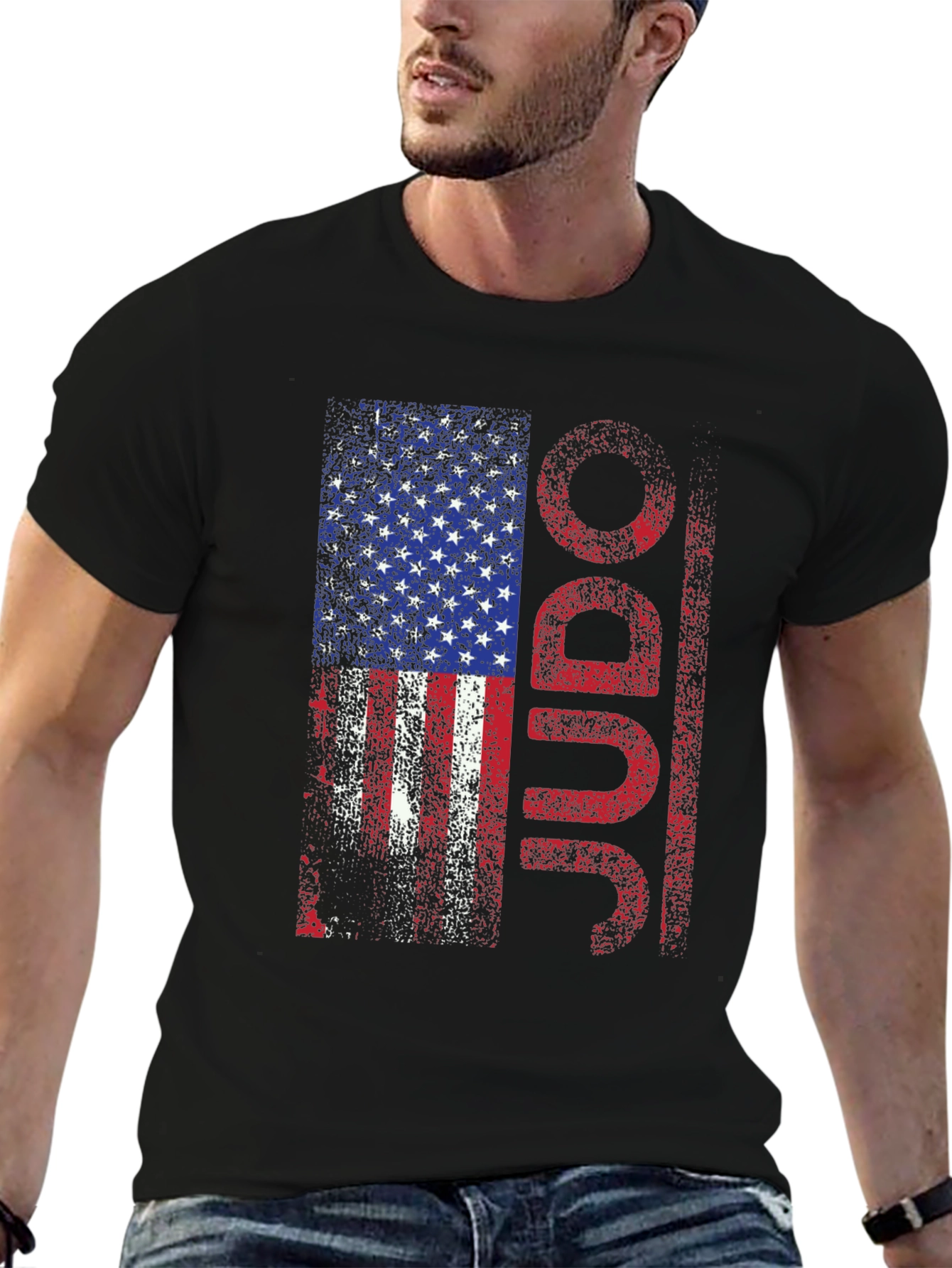 American Flag Judo T-Shirt
