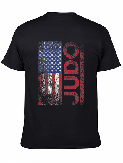 American Flag Judo T-Shirt