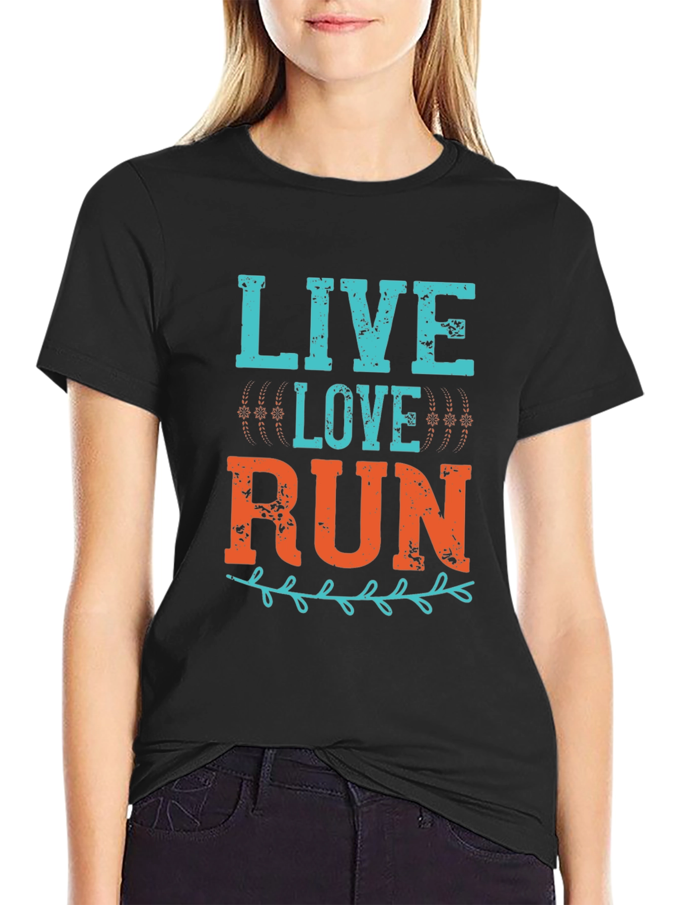 Live Love Run Graphic Tee