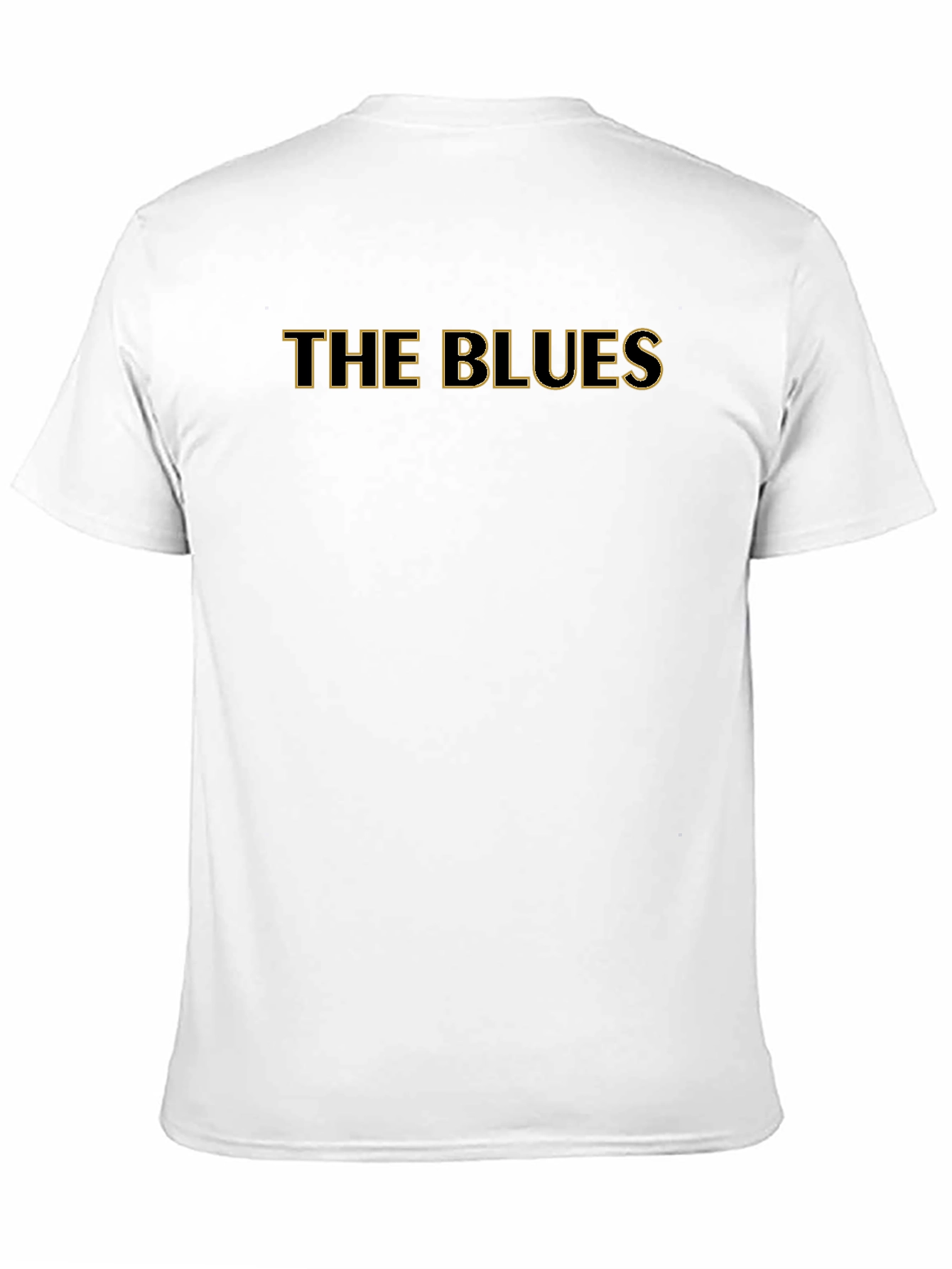 The Blues Graphic Tee - Classic Black Cotton T-Shirt
