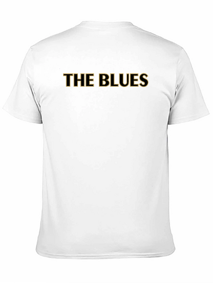 The Blues Graphic Tee - Classic Black Cotton T-Shirt