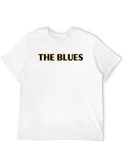 The Blues Graphic Tee - Classic Black Cotton T-Shirt