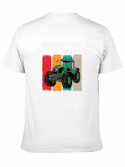 Born to Drive Tractor Graphic T-Shirt