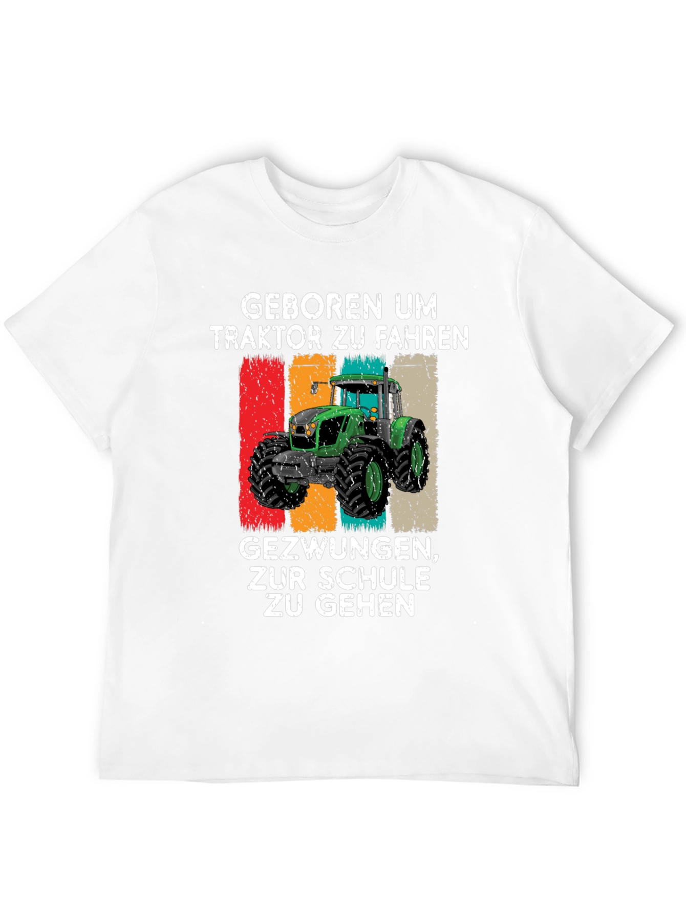 Born to Drive Tractor Graphic T-Shirt
