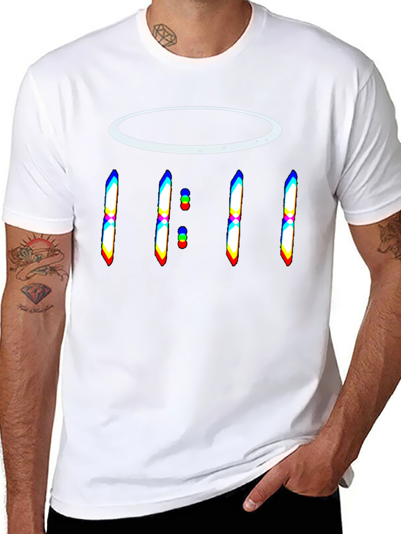 Modern Graphic T-Shirt - 11:11 Design