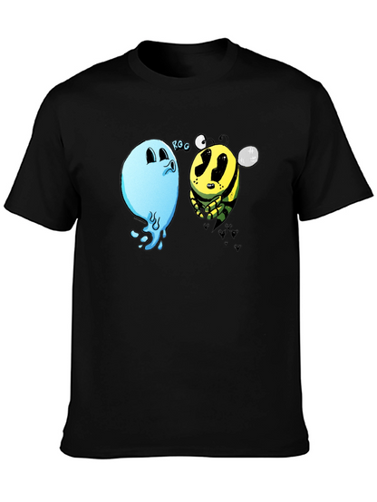 Boo Bee Black T-Shirt - Funny Cartoon Graphic Tee