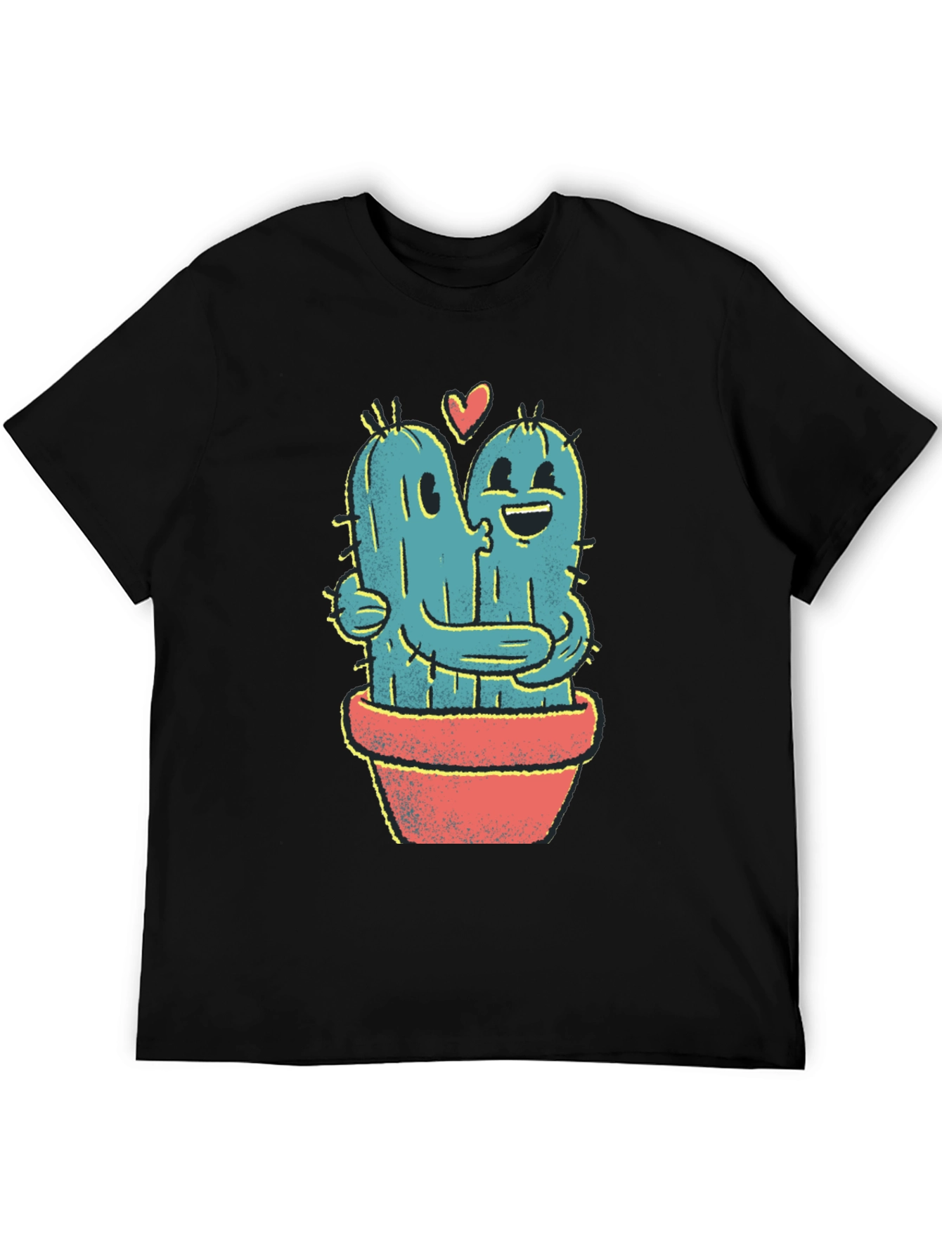Cactus Hug T-Shirt - Cute Graphic Tee