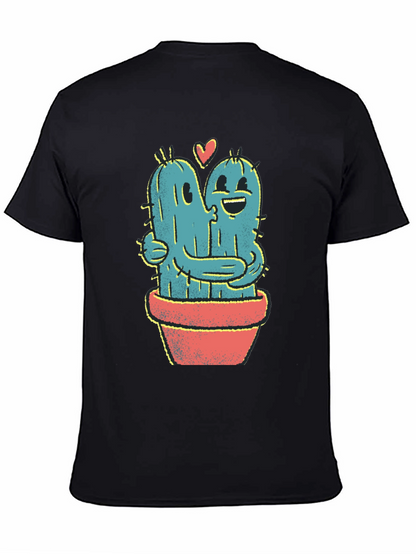 Cactus Hug T-Shirt - Cute Graphic Tee