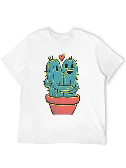 Cactus Hug T-Shirt - Cute Graphic Tee