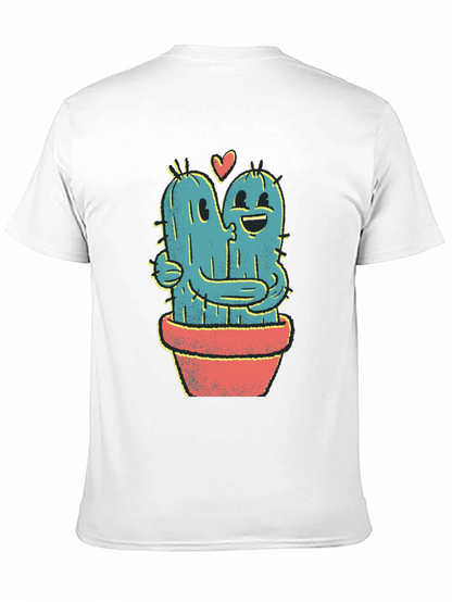 Cactus Hug T-Shirt - Cute Graphic Tee