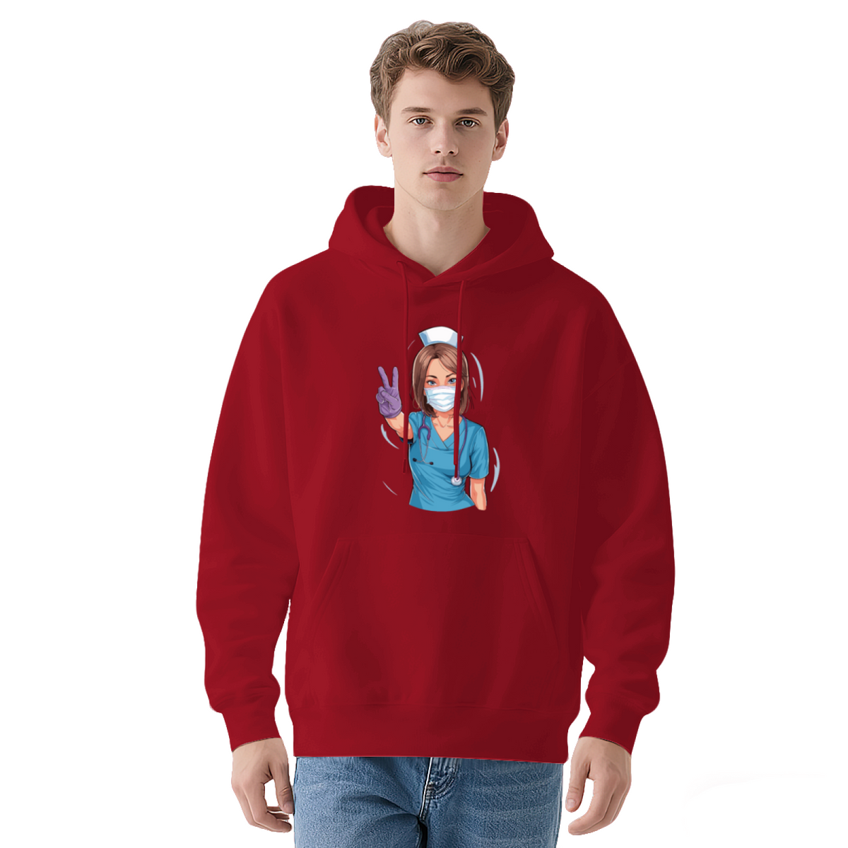 Premium Graphic Hoodie - Nurse Life