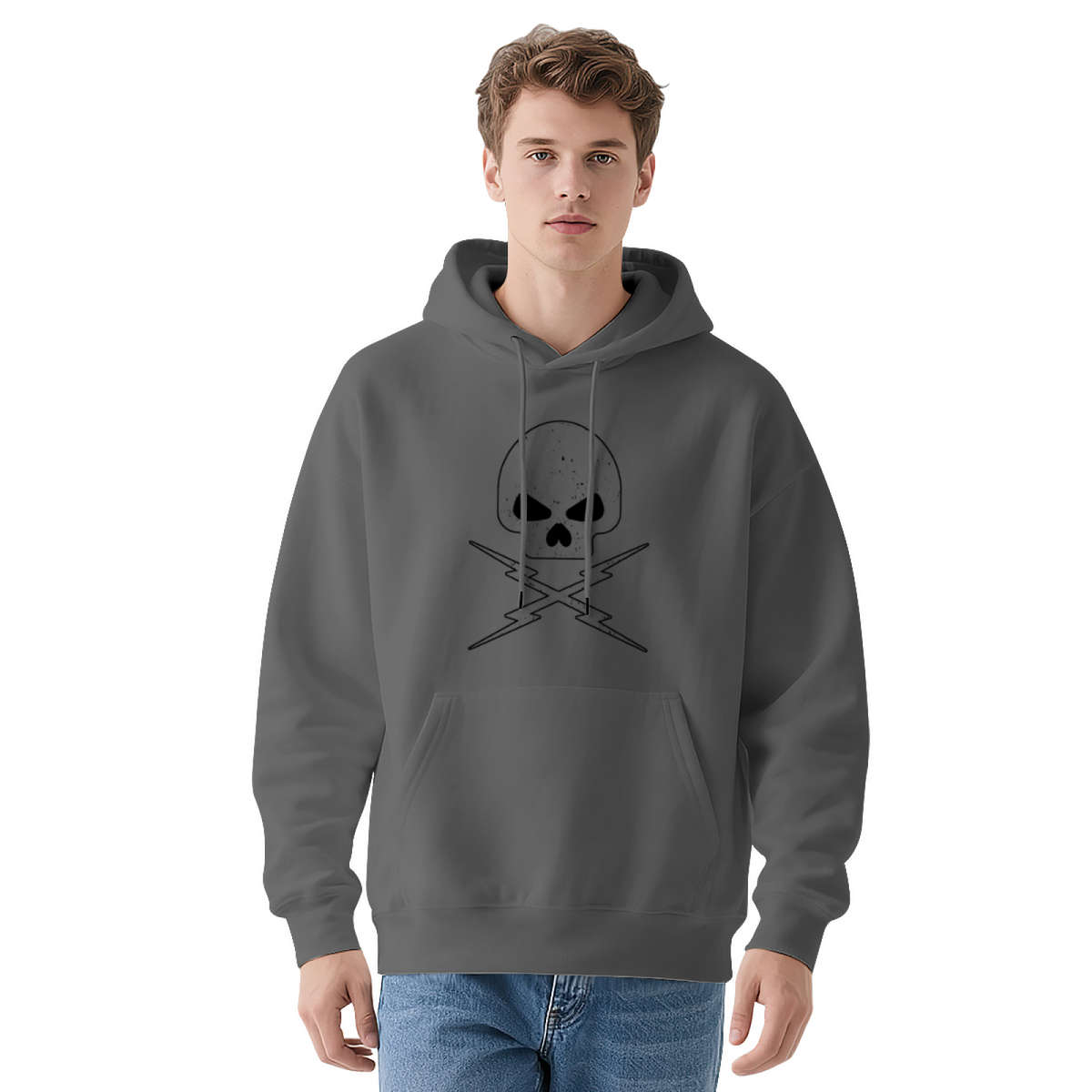 Streetwear Hoodie - Skull Design