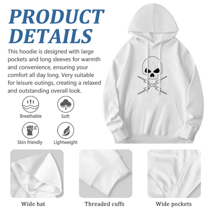 Streetwear Hoodie - Skull Design