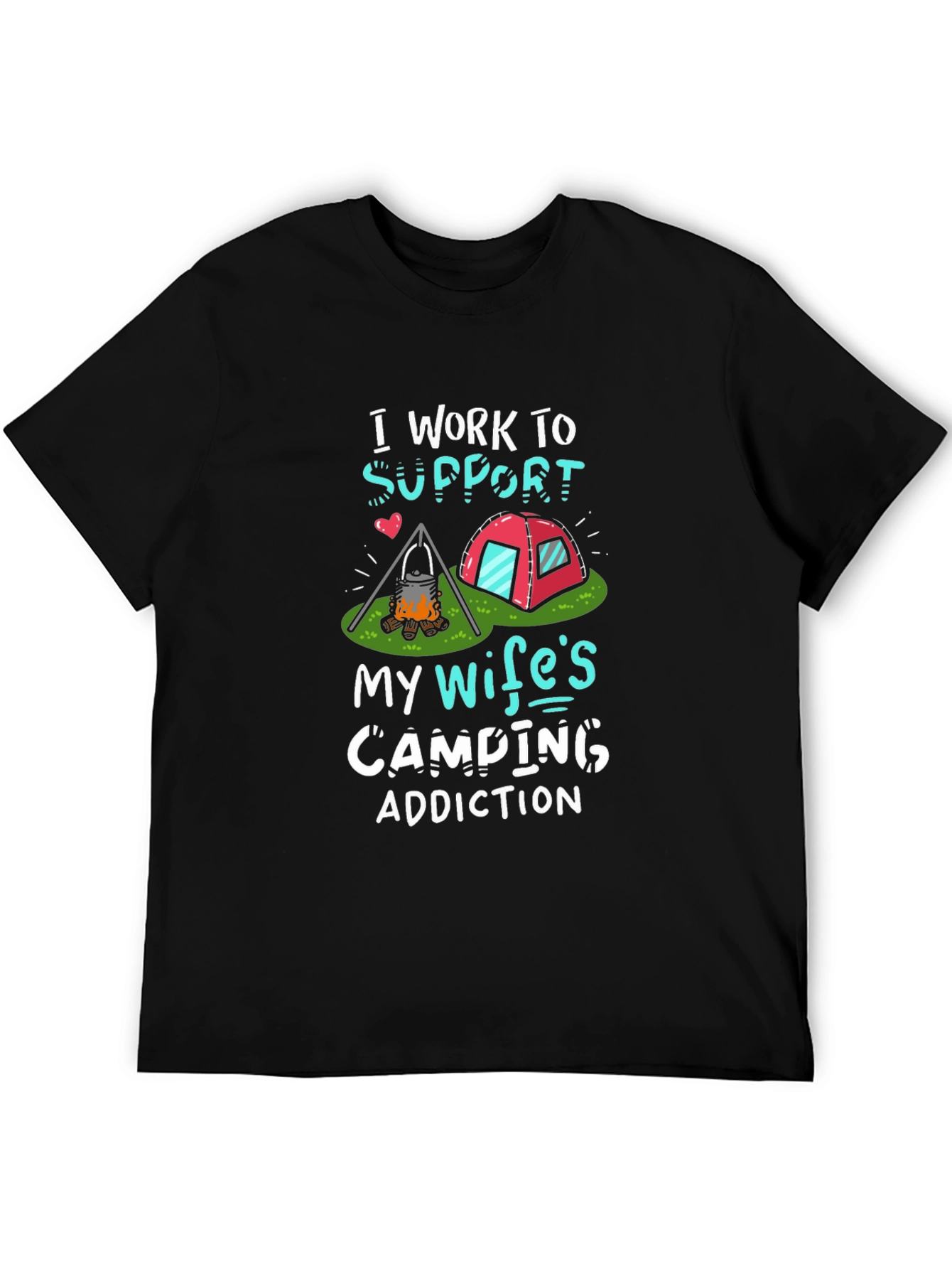 Camping Addiction T-Shirt