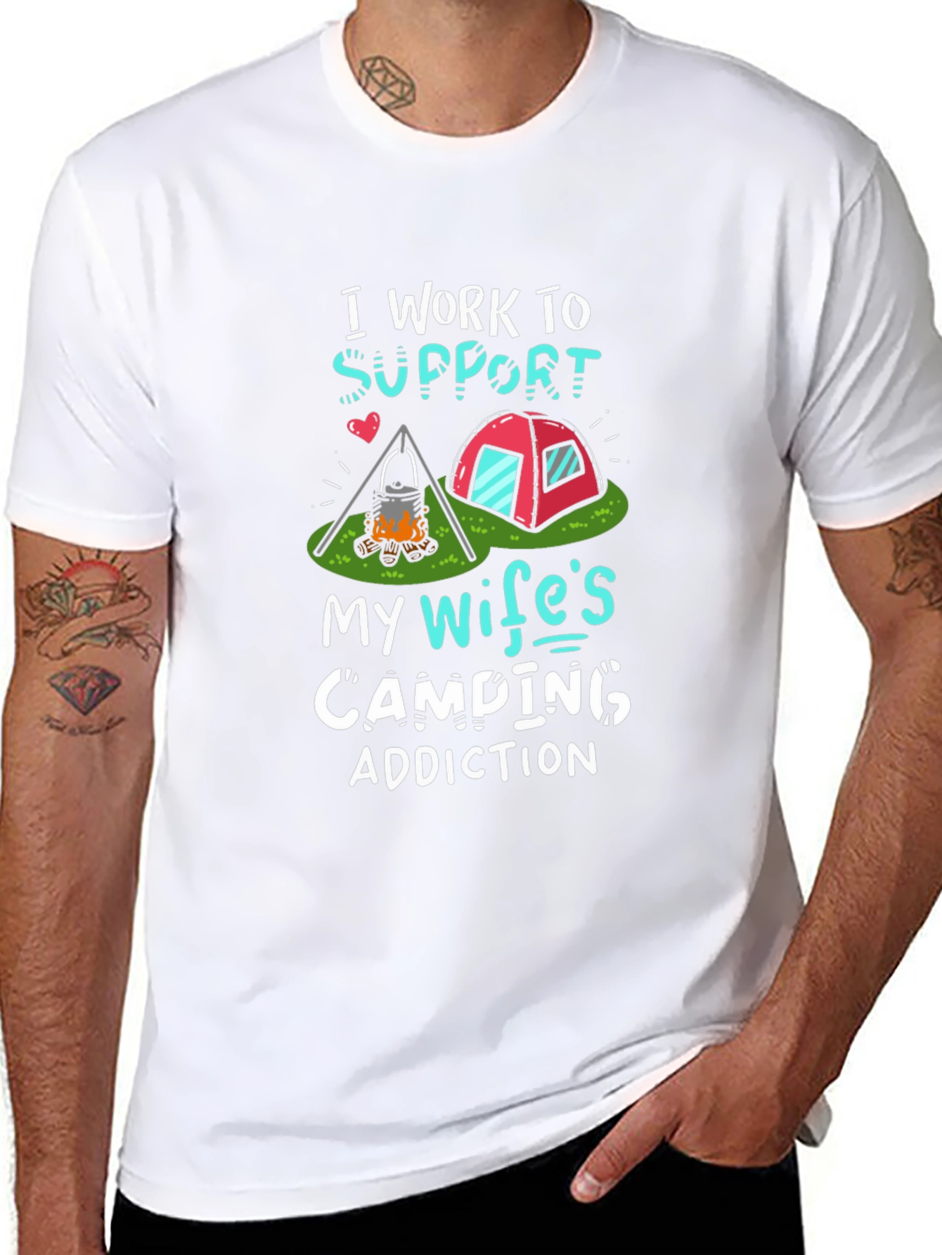 Camping Addiction T-Shirt