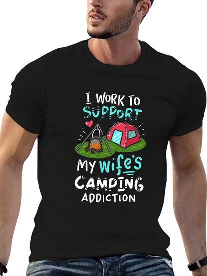 Camping Addiction T-Shirt